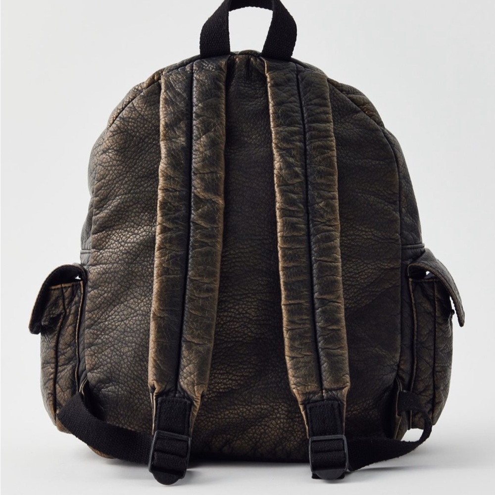 Urban Outfitters Silence + Noise Faux Leather Backpack Bookbag Purse Carryall - Picture 6 of 7